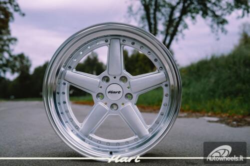 Ratlankis HART HR84 R19X10.5J 5X120 ET20 CB:74.1 Silver with Polished lip