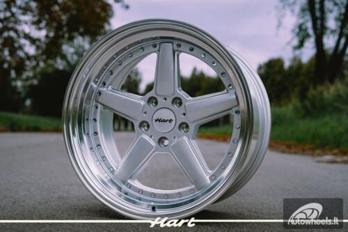 Ratlankis HART HR84 R19X10.5J 5X120 ET20 CB:74.1 Silver with Polished lip