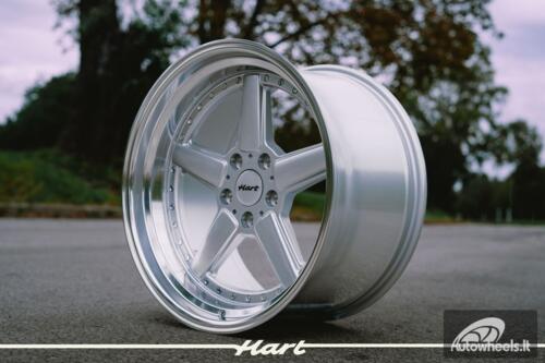 Ratlankis HART HR84 R19X10.5J 5X120 ET20 CB:74.1 Silver with Polished lip