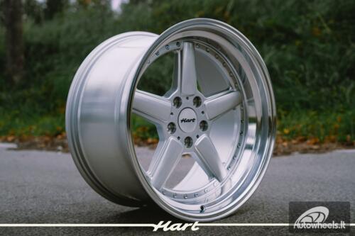 Ratlankis HART HR84 R19X10.5J 5X120 ET20 CB:74.1 Silver with Polished lip