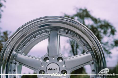 Ratlankis HART HR84 R19X10.5J 5X120 ET20 CB:74.1 Silver with Polished lip