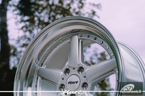 Ratlankis HART HR84 R19X10.5J 5X120 ET20 CB:74.1 Silver with Polished lip