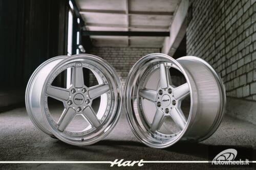 Ratlankis HART HR84 R19X10.5J 5X120 ET20 CB:74.1 Silver with Polished lip