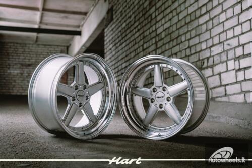 Ratlankis HART HR84 R19X10.5J 5X120 ET20 CB:74.1 Silver with Polished lip