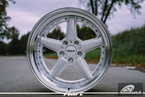 Ratlankis HART HR84 R19X10.5J 5X120 ET20 CB:74.1 Silver with Polished lip