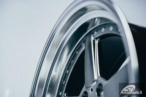 Ratlankis HART HR84 R19X9J 5X120 ET15 CB:74.1 Hyper black with Polished lip
