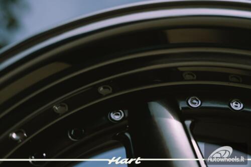 Ratlankis HART HR84 R19X9J 5X120 ET15 CB:74.1 Hyper black with Polished lip