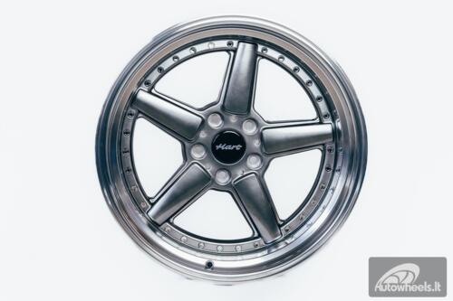Ratlankis HART HR84 R19X10.5J 5X120 ET20 CB:74.1 Hyper black with Polished lip