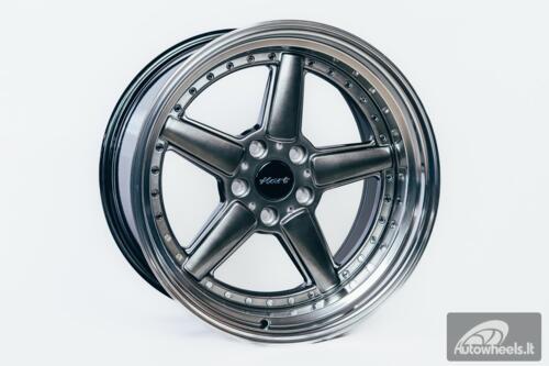 Ratlankis HART HR84 R19X10.5J 5X120 ET20 CB:74.1 Hyper black with Polished lip