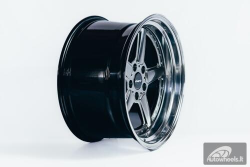 Ratlankis HART HR84 R19X10.5J 5X120 ET20 CB:74.1 Hyper black with Polished lip