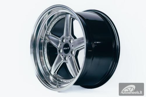 Ratlankis HART HR84 R19X10.5J 5X120 ET20 CB:74.1 Hyper black with Polished lip
