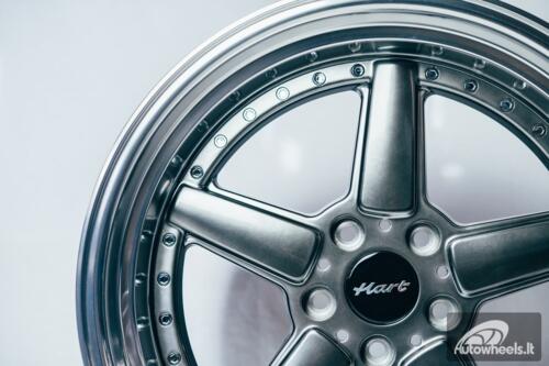Ratlankis HART HR84 R19X10.5J 5X120 ET20 CB:74.1 Hyper black with Polished lip