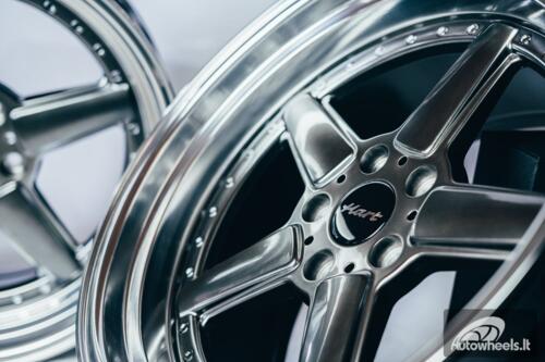 Ratlankis HART HR84 R19X10.5J 5X120 ET20 CB:74.1 Hyper black with Polished lip