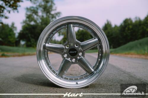 Ratlankis HART HR84 R19X10.5J 5X120 ET20 CB:74.1 Hyper black with Polished lip