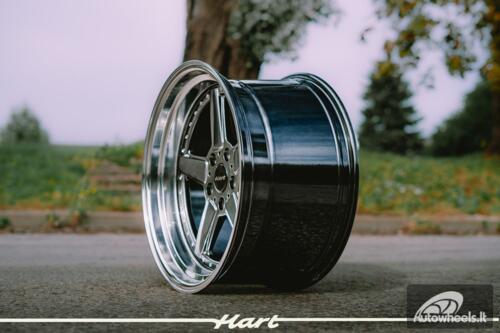 Ratlankis HART HR84 R19X10.5J 5X120 ET20 CB:74.1 Hyper black with Polished lip