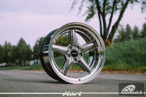 Ratlankis HART HR84 R19X10.5J 5X120 ET20 CB:74.1 Hyper black with Polished lip
