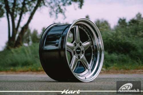 Ratlankis HART HR84 R19X10.5J 5X120 ET20 CB:74.1 Hyper black with Polished lip