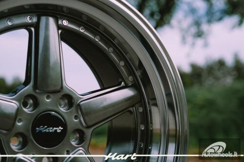 Ratlankis HART HR84 R19X10.5J 5X120 ET20 CB:74.1 Hyper black with Polished lip