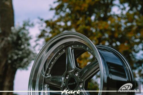 Ratlankis HART HR84 R19X10.5J 5X120 ET20 CB:74.1 Hyper black with Polished lip