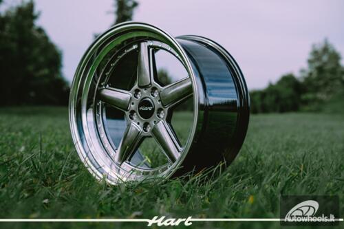 Ratlankis HART HR84 R19X10.5J 5X120 ET20 CB:74.1 Hyper black with Polished lip