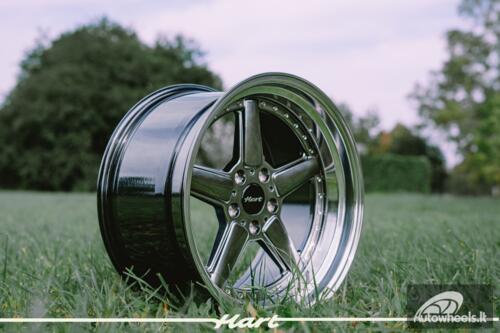 Ratlankis HART HR84 R19X10.5J 5X120 ET20 CB:74.1 Hyper black with Polished lip