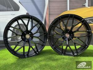 Ratlankis R22x10  5X130  ET  48  71.6  3S1067  (YF0397)  Black Half Matt (BLHM)  For PORCH  (Z6)  (HYBRID FORGED Front+Rear)