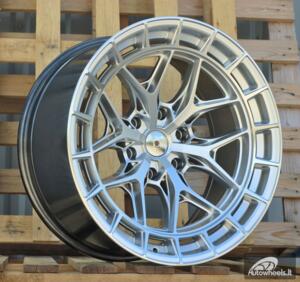Ratlankis R20x10  6X139.7  ET  M10  106.1  D1986  Hyper Silver Polished Lip (HSPL)  For 4X4  (K3)  (Polished Lip)