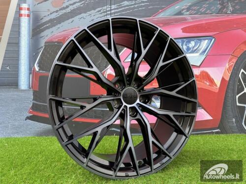 Ratlankis R20x8.5  5X120  ET  33  72.6  HX042  (IN0387)  Black+Tinted Face (BLTF)  For HAXER  (Z6)  (Front+Rear)