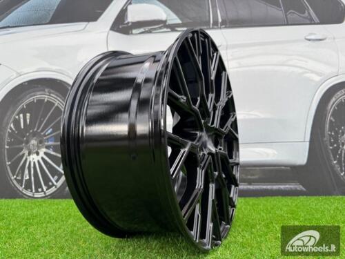 Ratlankis R18x8  5X160  ET  50  65.1  I5658  Black (BL)  For FORD  (Z6)