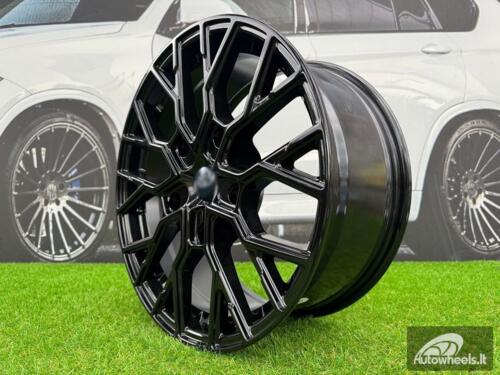 Ratlankis R18x8  5X160  ET  50  65.1  I5658  Black (BL)  For FORD  (Z6)