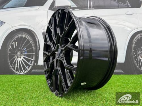 Ratlankis R18x8  5X160  ET  50  65.1  I5658  Black (BL)  For FORD  (Z6+M)