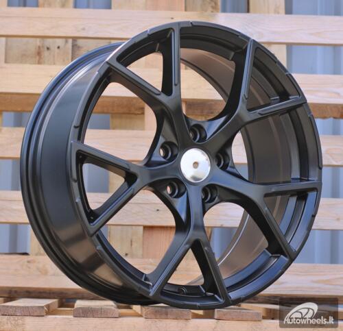 Ratlankis R18x8  5X112  ET  46  57.1  3S5997  Black Half Matt (BLHM)  For AUD  (K4)  (HYBRID FORGED)