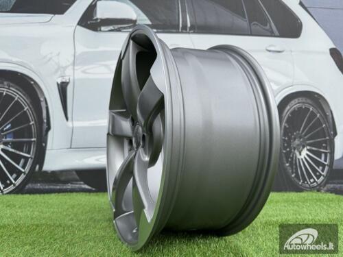 Ratlankis R19x8.5  5X112  ET  45  66.5  BK217  Grey Polished Half Matt (MGHM)  For AUD  (K4)