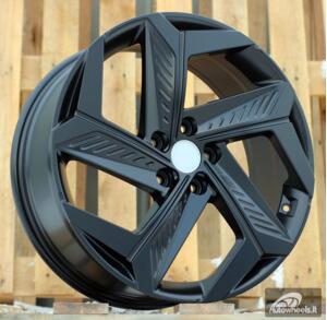 Ratlankis R19x7.5  5X114.3  ET  51  67.1  D1926  (BK1224)  Black Half Matt (BLHM)  For HYUND  (K4+Z4)  (NEW MODEL)