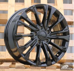 Ratlankis R18x8  5X120  ET  50  65.1  I1114  Black (BL)  For VW  (M+Z6)