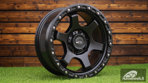 Ratlankis R17x8.5  6X139.7  ET  10  106.1  3S240  Black Half Matt (BLHM)  For 4X4  (D2)  (HYBRID FORGED)