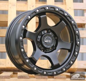 Ratlankis R17x8.5  6X139.7  ET  10  106.1  3S240  Black Half Matt (BLHM)  For 4X4  (D2)  (HYBRID FORGED)