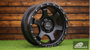 Ratlankis R17x8.5  6X139.7  ET  10  106.1  3S240  Black Half Matt (BLHM)  For 4X4  (D2)  (HYBRID FORGED)