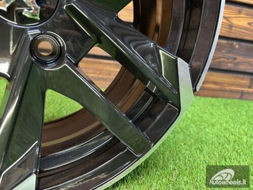 Ratlankis R17x7.5  5X108  ET  44  65.1  XE170  (BK5788)  Black Polished (MB)  For PEUG  (R)