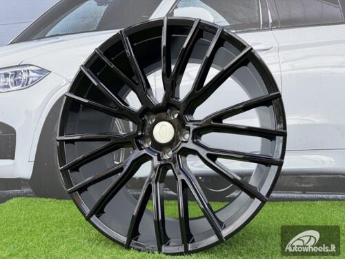 Ratlankis Limited LS1325 Style R23X10.5J 5x120 ET35 72.6 Gloss Black