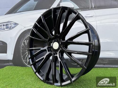 Ratlankis Limited LS1325 Style R23X10.5J 5x120 ET35 72.6 Gloss Black