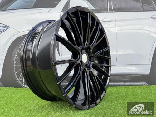 Ratlankis Limited LS1325 Style R23X10.5J 5x120 ET35 72.6 Gloss Black