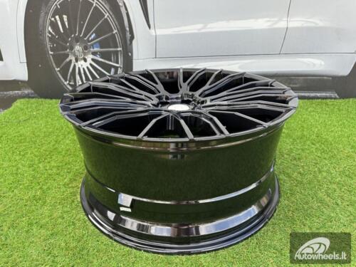 Ratlankis Limited LS1325 Style R23X10.5J 5x120 ET35 72.6 Gloss Black