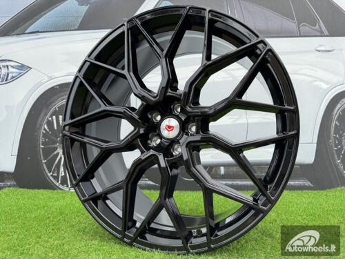 Ratlankis Khan Motorsport Style R23X10.5J 5x120 ET40 72.6 Gloss Black