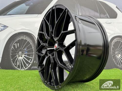 Ratlankis Khan Motorsport Style R23X10.5J 5x120 ET40 72.6 Gloss Black