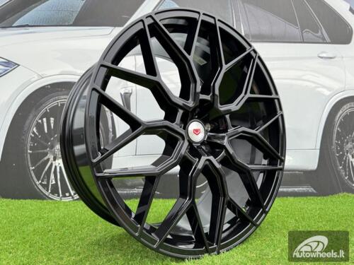 Ratlankis Khan Motorsport Style R23X10.5J 5x120 ET40 72.6 Gloss Black
