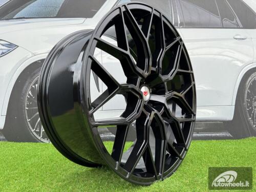 Ratlankis Khan Motorsport Style R23X10.5J 5x120 ET40 72.6 Gloss Black