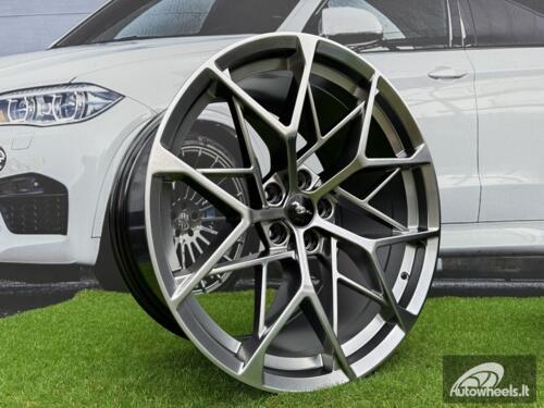 Ratlankis Ford Mustang Mach 1 Style R20X10.5J 5x114.3 ET35 70.5 Hyper Black