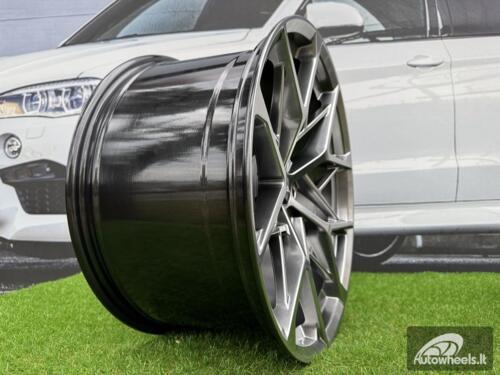 Ratlankis Ford Mustang Mach 1 Style R20X10.5J 5x114.3 ET35 70.5 Hyper Black