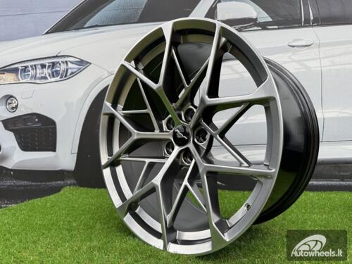 Ratlankis Ford Mustang Mach 1 Style R20X10.5J 5x114.3 ET35 70.5 Hyper Black